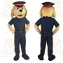 Brown Dog Mascot Costume