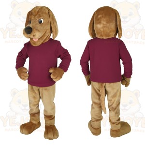 Brown Dog Mascot Costume