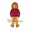 Brown Dog Mascot Costume Brown Dog Mascot Costume