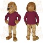 Brown Dog Mascot Costume
