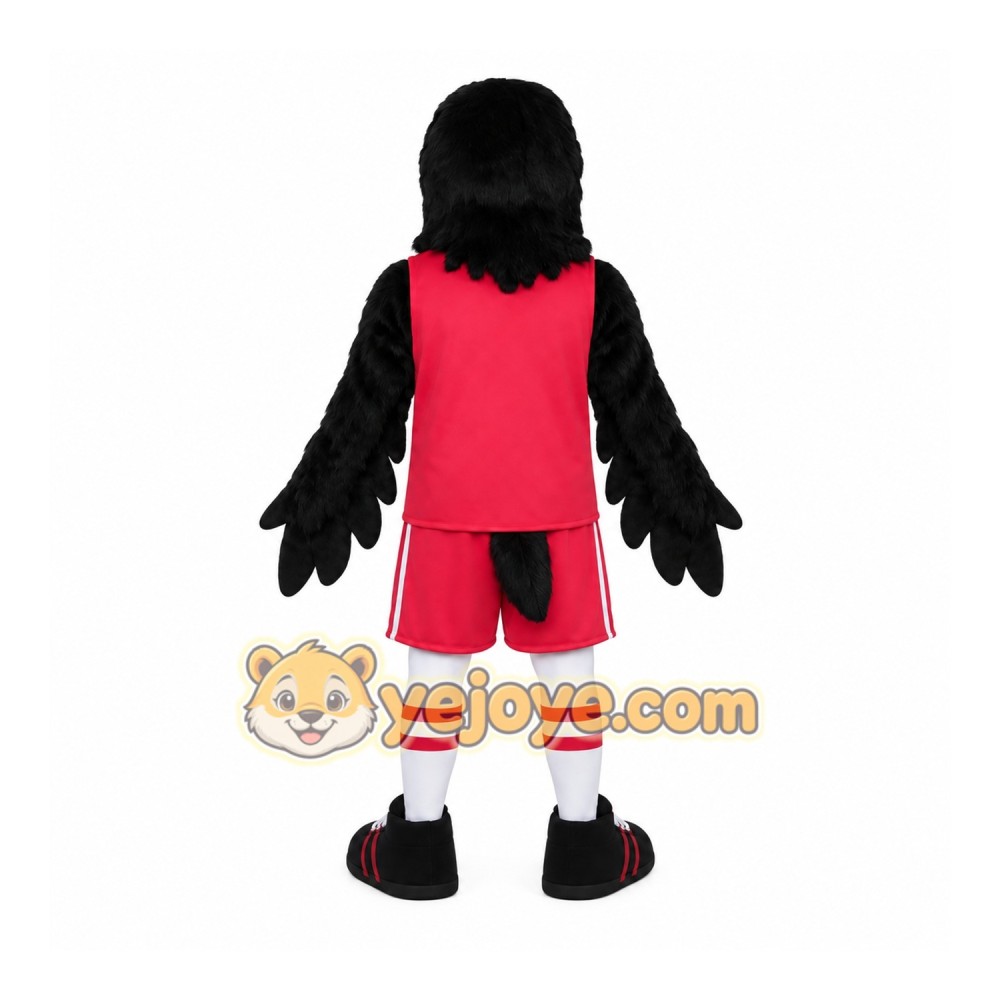 Pink Bird Mascot Costume