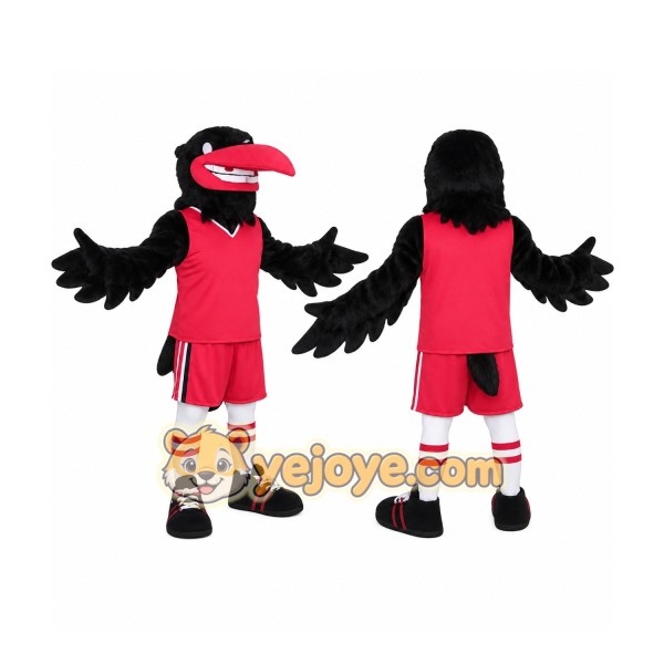 Pink Bird Mascot Costume