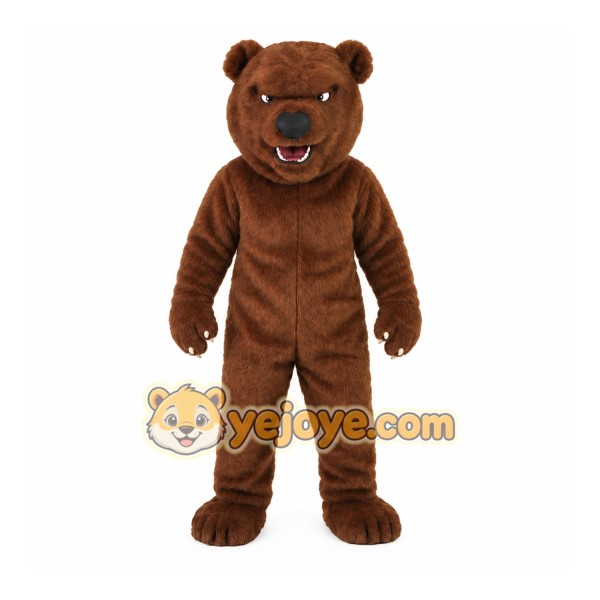 Brown Bear Mascot Costume