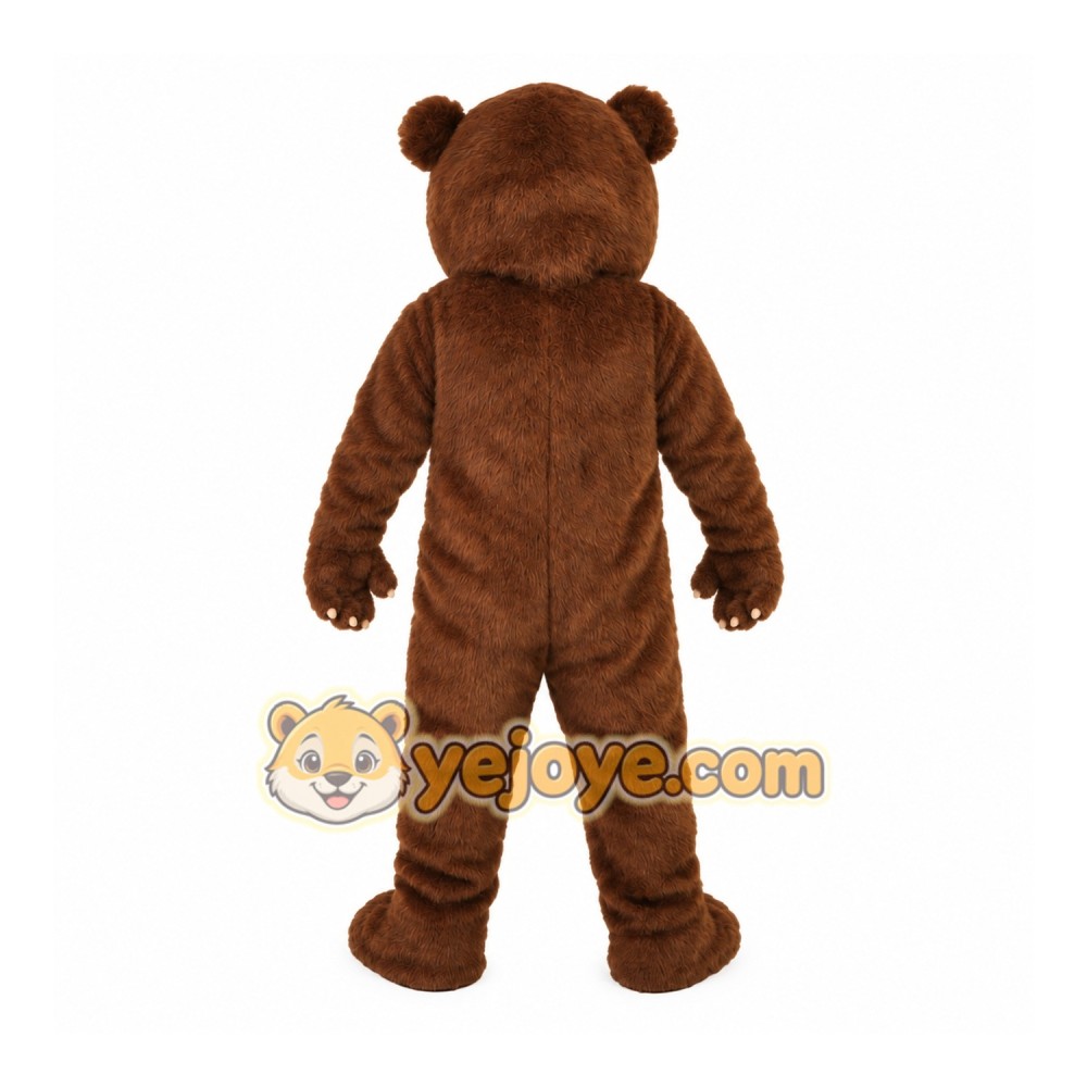 Brown Bear Mascot Costume Brown Bear Mascot Costume