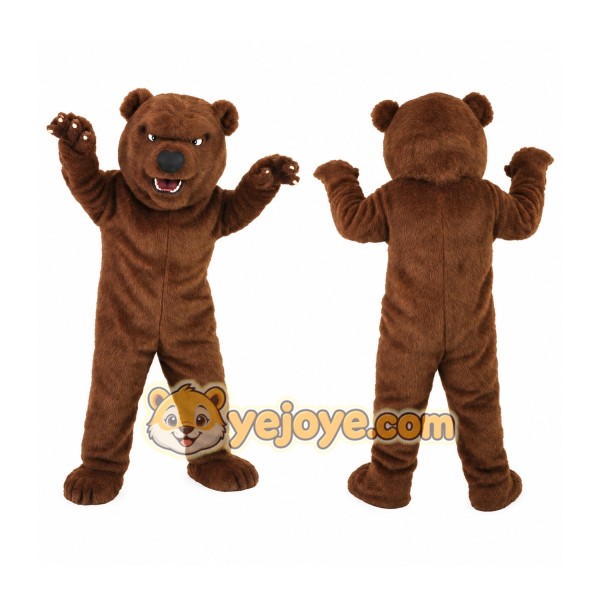 Brown Bear Mascot Costume