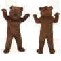 Brown Bear Mascot Costume