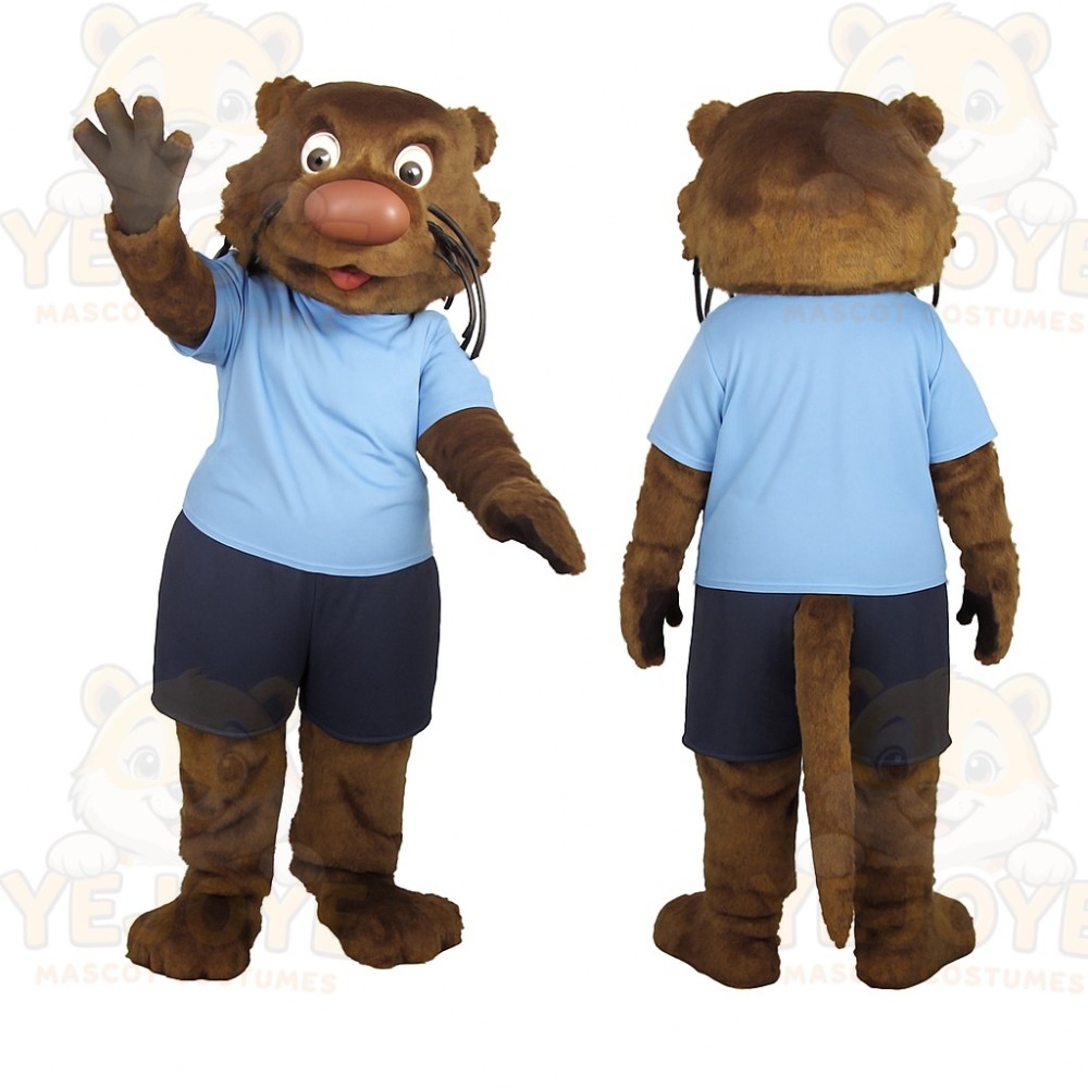 Brown Animal Mascot Costume