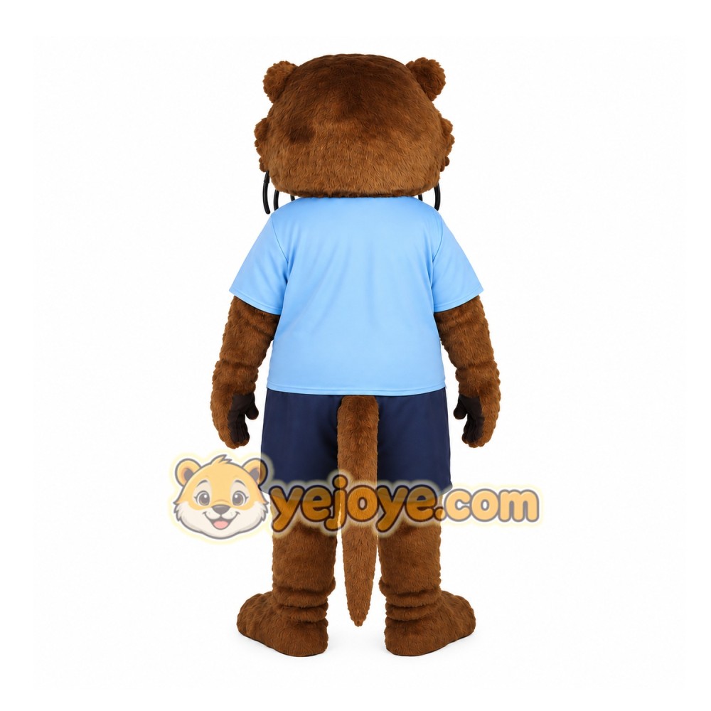 Brown Animal Mascot Costume Brown Animal Mascot Costume