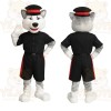 Gray Wolf Mascot Costume