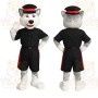 Gray Wolf Mascot Costume