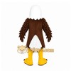Brown Eagle Mascot Costume Brown Eagle Mascot Costume