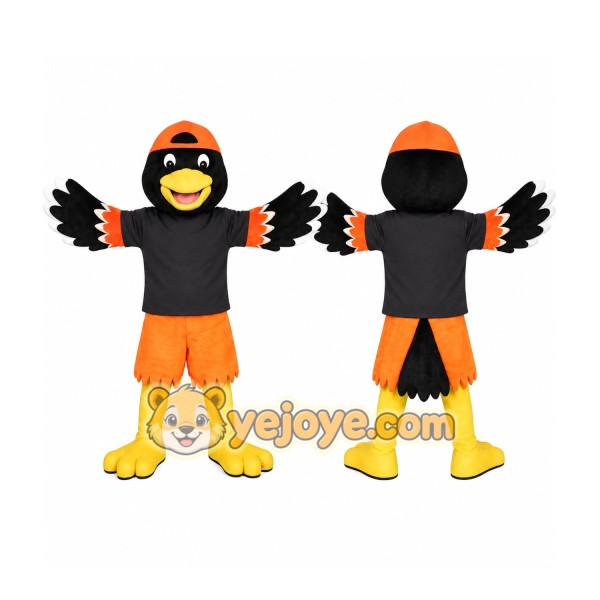 Black Bird Mascot Costume
