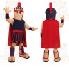 Red Gladiator Mascot Costume