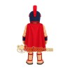 Red Gladiator Mascot Costume