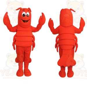 Red Lobster Mascot Costume