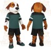 Brown Dog Mascot Costume