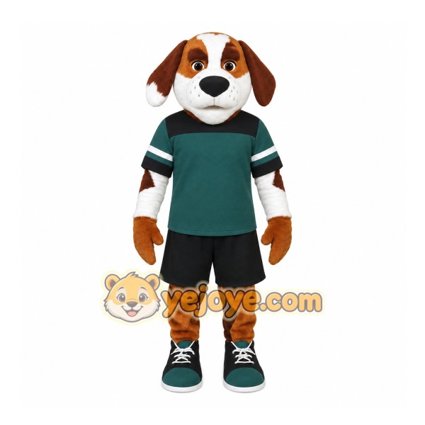 Brown Dog Mascot Costume