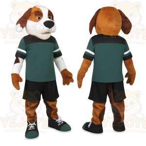 Brown Dog Mascot Costume