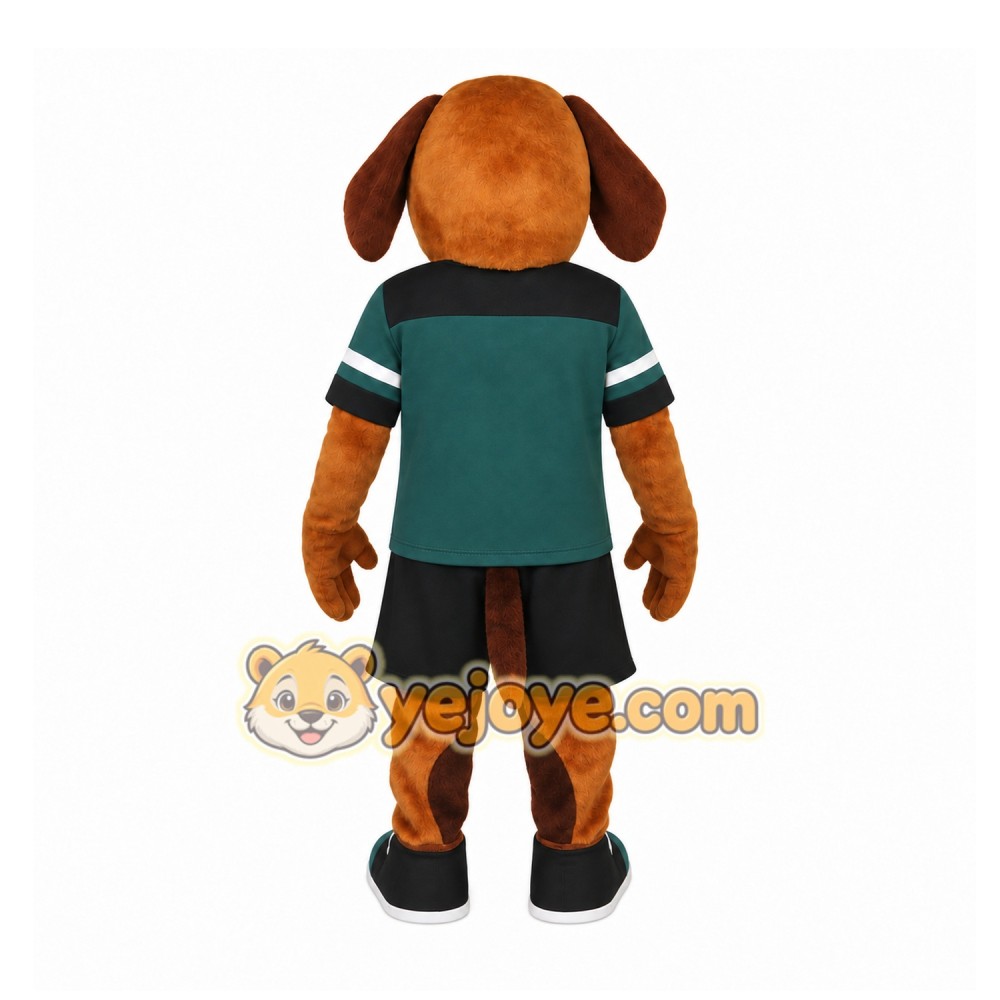 Brown Dog Mascot Costume Brown Dog Mascot Costume