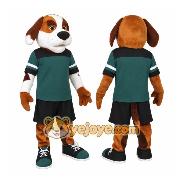 Brown Dog Mascot Costume