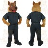 Brown Dog Mascot Costume