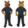 Brown Dog Mascot Costume