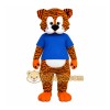 Orange Tiger Mascot Costume Orange Tiger Mascot Costume