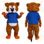 Orange Tiger Mascot Costume