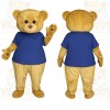 Yellow Bear Mascot Costume