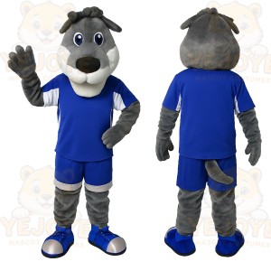 Gray Wolf Mascot Costume