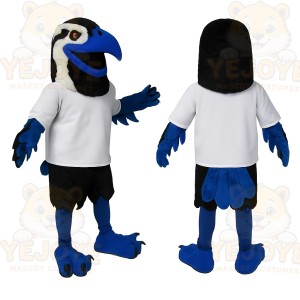 Blue Bird Mascot Costume