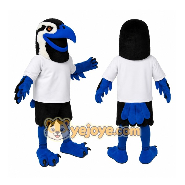 Blue Bird Mascot Costume