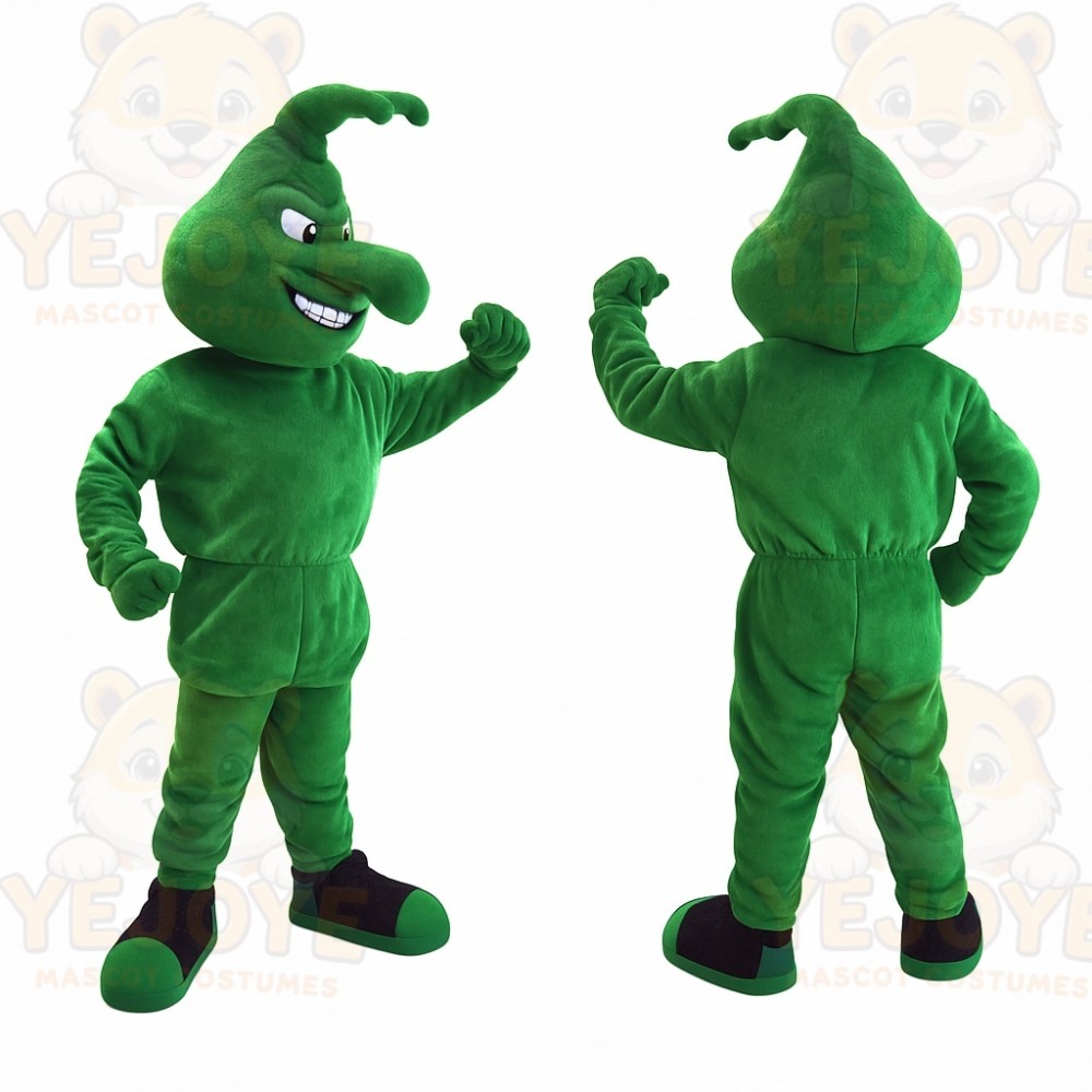 Green Character Mascot Costume
