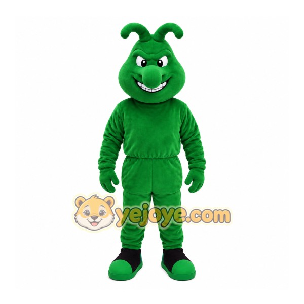 Green Character Mascot Costume Green Character Mascot Costume