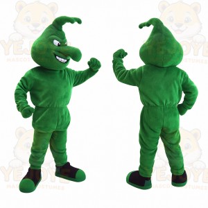 Green Character Mascot Costume