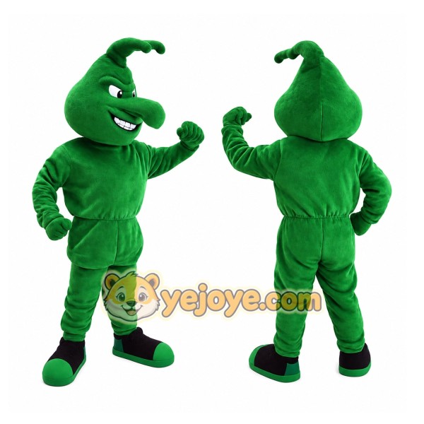 Green Character Mascot Costume