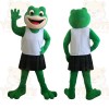 Green Frog Mascot Costume