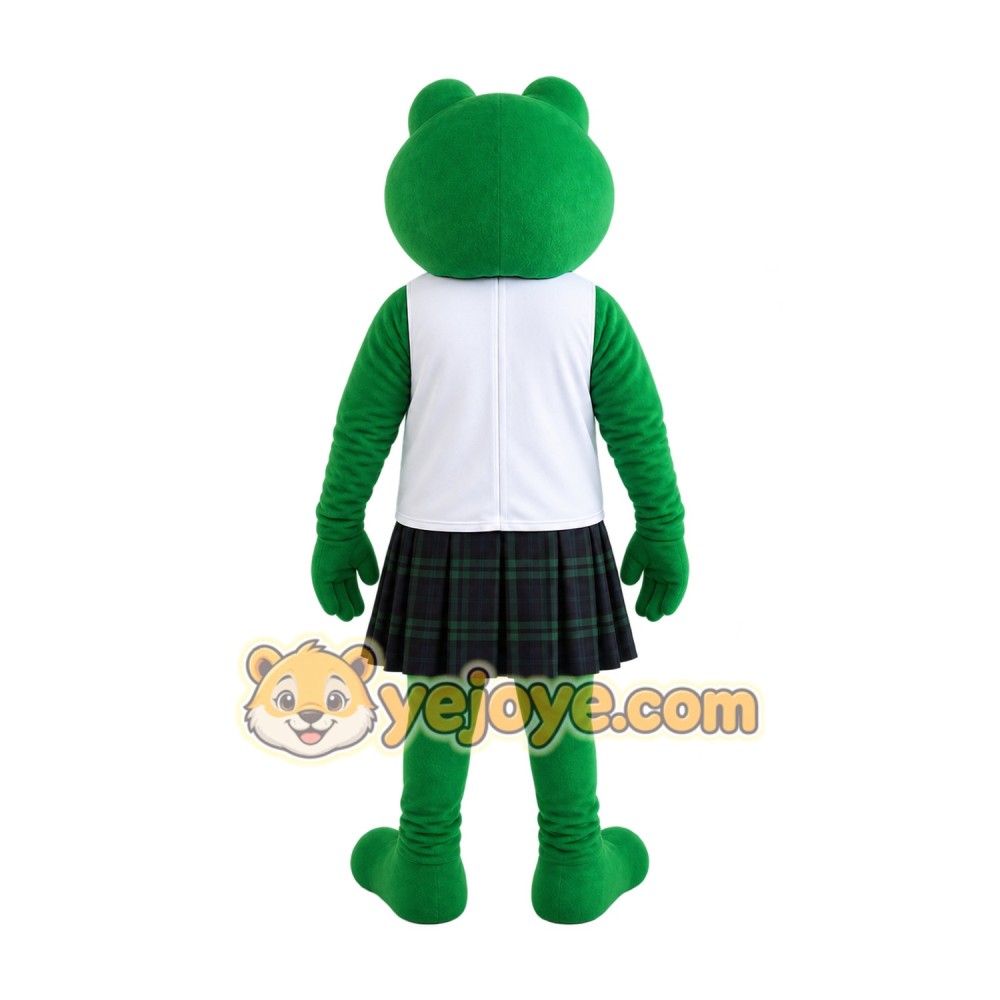 Green Frog Mascot Costume Green Frog Mascot Costume