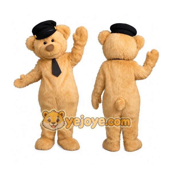 Brown Bear Mascot Costume