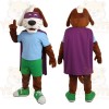 Brown Dog Mascot Costume