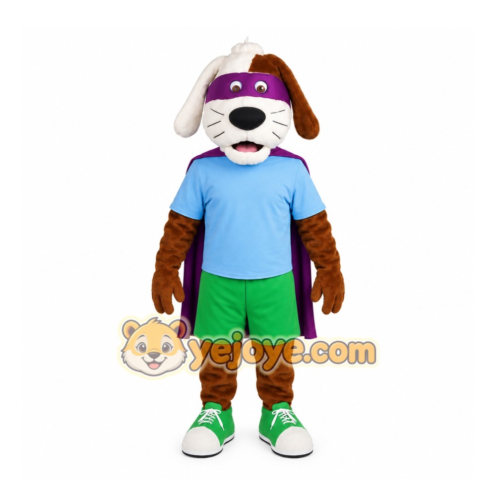 Brown Dog Mascot Costume Brown Dog Mascot Costume
