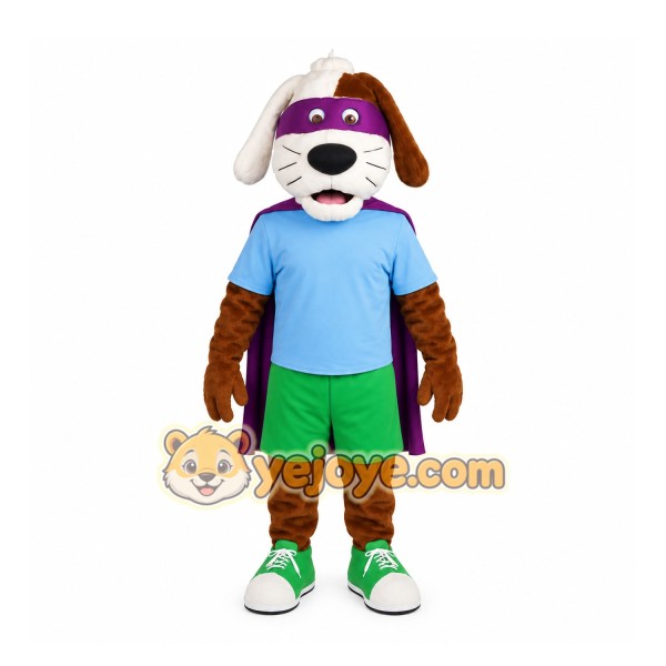 Brown Dog Mascot Costume