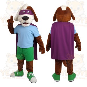 Brown Dog Mascot Costume
