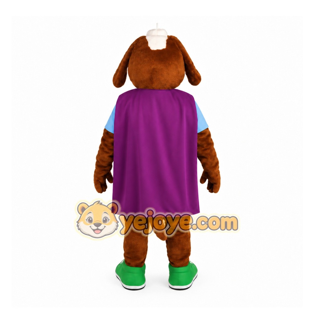 Brown Dog Mascot Costume Brown Dog Mascot Costume