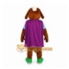 Brown Dog Mascot Costume Brown Dog Mascot Costume