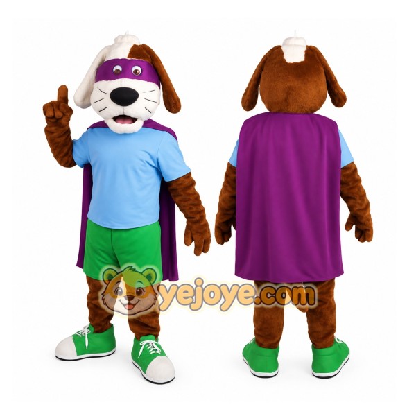 Brown Dog Mascot Costume