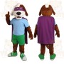 Brown Dog Mascot Costume