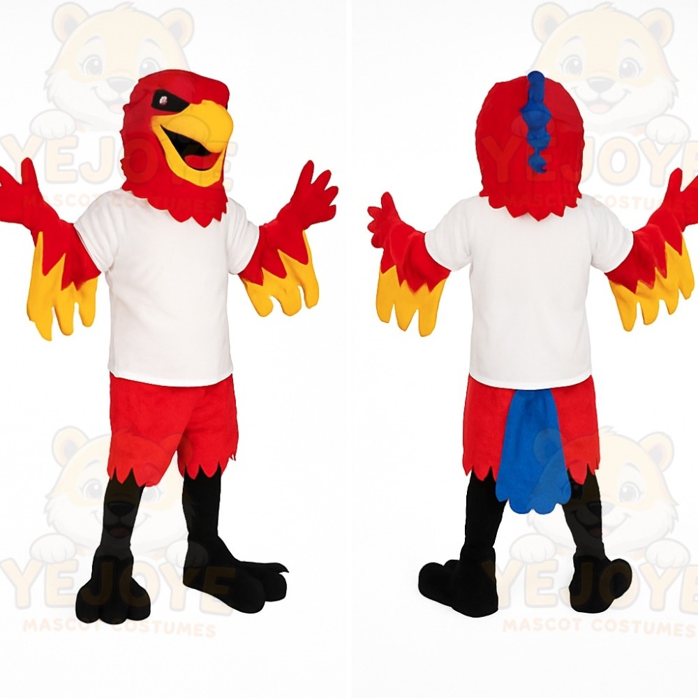 Red Bird Mascot Costume