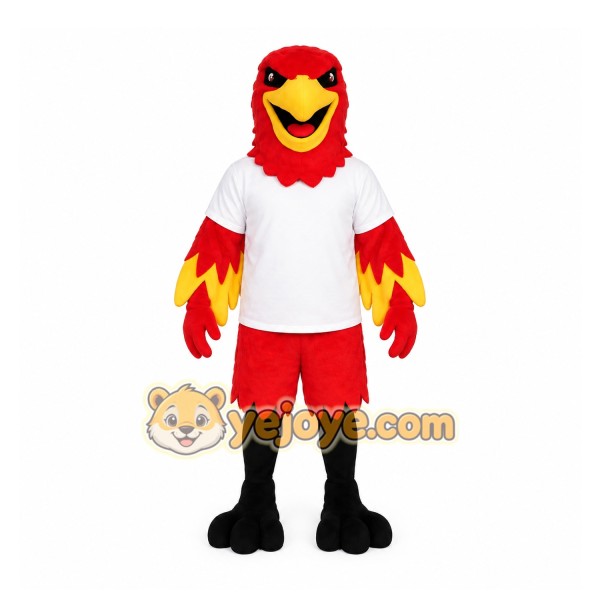 Red Bird Mascot Costume