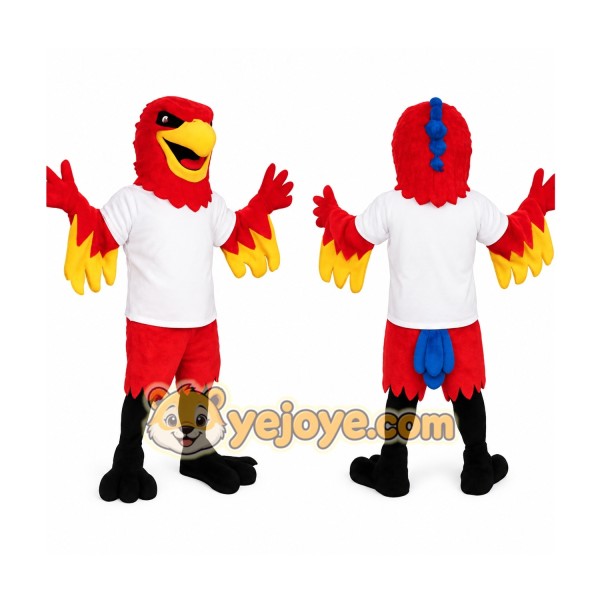 Red Bird Mascot Costume
